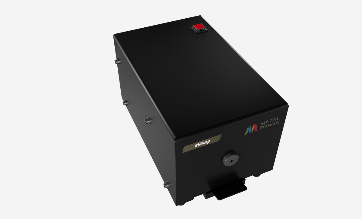 eSharp electrode sharpener for RDE-OES spark generation