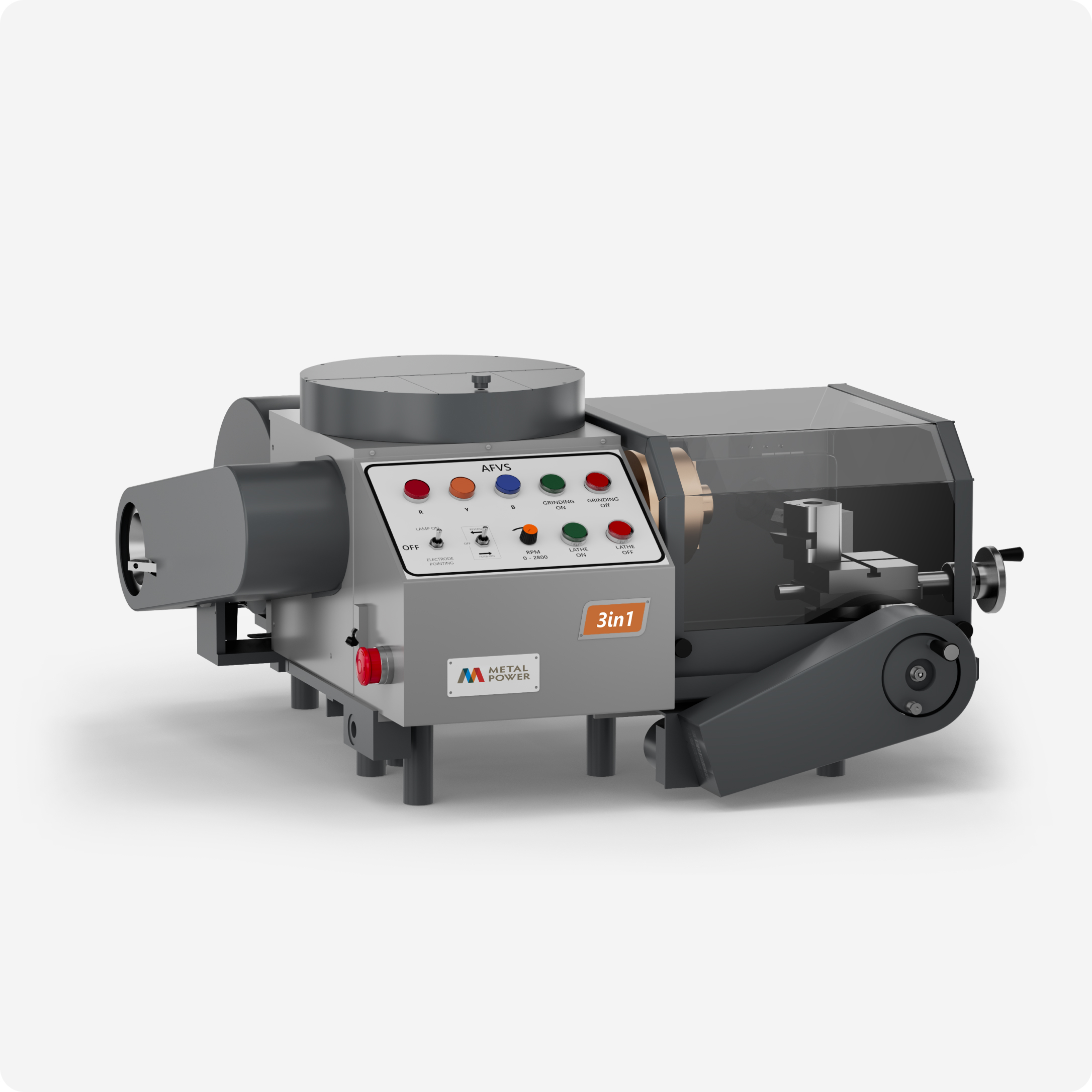 Versatile 3in1 Sample Preparation Machine