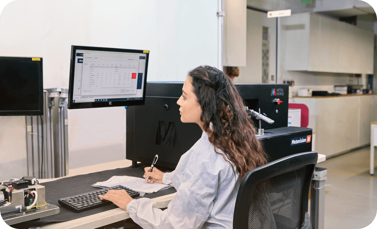 Quality Department at Metal Power Analytical